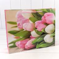 Пакет подарочный &quot;Цветы&quot; (микс) 45*32*11 157г 1/20 1/240 Арт: 00019AA - Пакет подарочный "Цветы" (микс) 45*32*11 157г 1/20 1/240 Арт: 00019AA