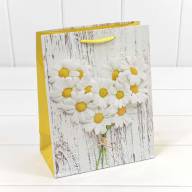 Пакет подарочный &quot;Цветы&quot; (микс) 18*23*10 128г 1/20 1/480 Арт: 00019E - Пакет подарочный "Цветы" (микс) 18*23*10 128г 1/20 1/480 Арт: 00019E