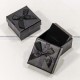 Коробка Квадратная 5*5*3 с бантиком Чёрный 1/24 1/360 Арт: 62555/3