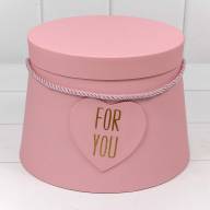 Коробки Конус усечённый Набор 1/3 20*17*23 &quot;For you&quot; Розовый 1/18 Арт: 720190/1 - Коробки Конус усечённый Набор 1/3 20*17*23 "For you" Розовый 1/18 Арт: 720190/1