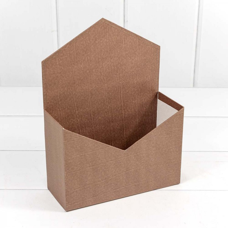 Коробка "Конверт" 18*24*7 Шоколадный 1/4 1/36 Арт: KPL0063