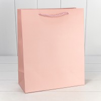 Пакет подарочный "Фактура-890" Розовый 26*32*12 210г 1/20 1/240 Арт: 000890C/3