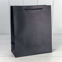 Пакет подарочный "Фактура-890" Синий 26*32*12 210г 1/20 1/240 Арт: 000890C/7