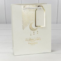 Пакет подарочный с тиснением "Ramadan" 18*23*10 210г 1/20 1/160 Арт: 000272E