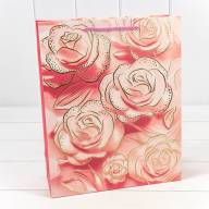 Пакет подарочный с тиснением "Цветы" (микс 113) 26*32*10 210г 1/20 1/240 Арт: 000113C - Пакет подарочный с тиснением "Цветы" (микс 113) 26*32*10 210г 1/20 1/240 Арт: 000113C