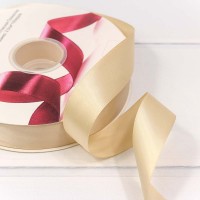 Лента Атласная Полиэстер класс А 2,5см*100ярд Пудровый 1/8 1/32 Арт: 556-25/815