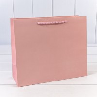 Пакет подарочный "Фактура-890" Розовый 31*26*12 210г 1/20 1/240 Арт: 000890CA/3