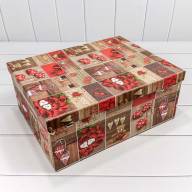 Коробки Прямоугольные Набор 1/15 42,5*33*17,6 "Коллаж из сердец" 1/2 Арт: 721902/1216 - Коробки Прямоугольные Набор 1/15 42,5*33*17,6 "Коллаж из сердец" 1/2 Арт: 721902/1216