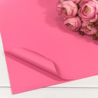 Плёнка в листах 60*60 (20 шт.) матовая "Корейская" 55мкм Лиловый 1/60 Арт: 1698/2038