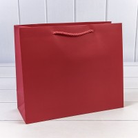 Пакет подарочный "Фактура-890" Красный 31*26*12 210г 1/20 1/240 Арт: 000890CA/8