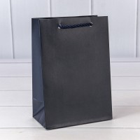 Пакет подарочный "Фактура-890" Синий 14*20*8 210г 1/20 1/480 Арт: 000890G/7