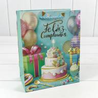 Пакет подарочный с тиснением (микс 114) 18*23*10 210г 1/20 1/360 Арт: 000114E - Пакет подарочный с тиснением (микс 114) 18*23*10 210г 1/20 1/360 Арт: 000114E