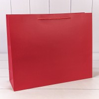 Пакет подарочный "Фактура-890" Красный 39,5*32*12 210г 1/20 1/80 Арт: 000890AA/8