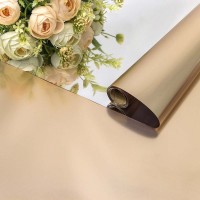 Плёнка 0,58*10м глянцевая "Металл" 40мкм Бронзовый 1/30 Арт: 001390/4